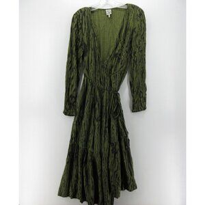 Baum Und Pferdgarten Dress 4 Wrap Maxi Flare Abstract Belted EU 36